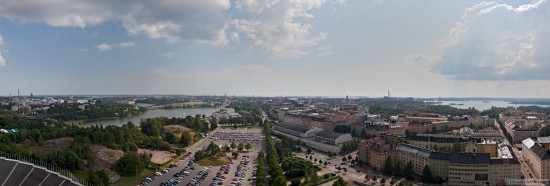 Helsinki from The Tower of the Olympic Stadium