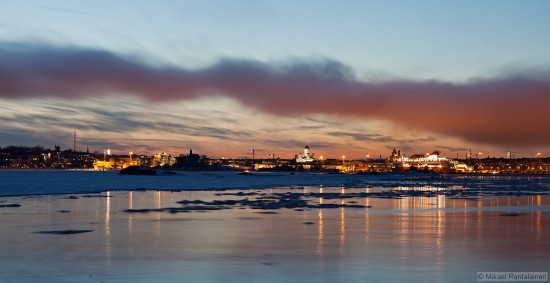 Helsinki from Suomenlinna